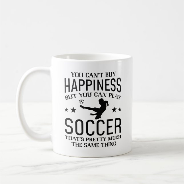 Caneca De Café Você Pode Jogar Futebol (Esquerda)