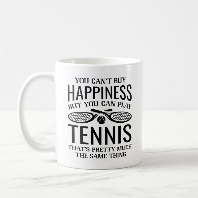 Caneca De Café Você Pode Jogar Tênis (Esquerda)