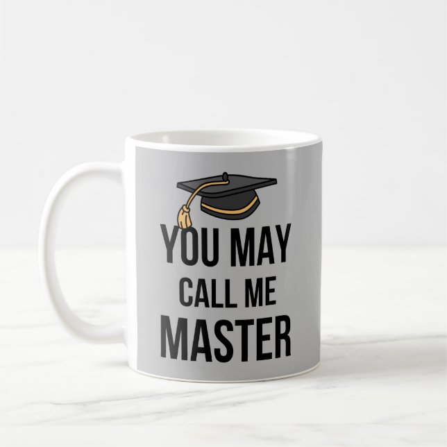 Caneca De Café Você Pode Me Chamar De Mestre I (Esquerda)