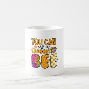 Caneca De Café Você Pode Me Chamar De Rainha Bee