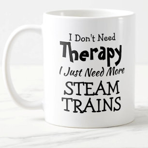 Caneca De Café Você pode mudar de texto Não precisa do trem de 