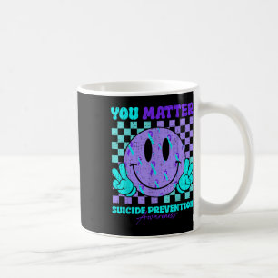 Caneca De Café Você Prevenir o Suicídio Sensibilização Teal &amp;