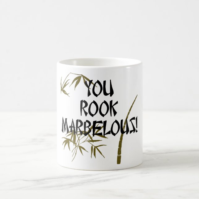 CANECA DE CAFÉ VOCÊ ROOK MARBELOUS (Centro)