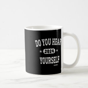 Caneca De Café Você Se Ouve Vance 2024 Entrevistador Trump
