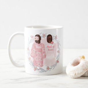 Caneca De Café Você será minha dama de honra madrinha de casame
