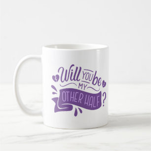 Caneca De Café você será minha metade restante