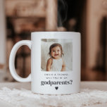 Caneca De Café Você Será Minha Proposta Fotográfica De Padrões<br><div class="desc">Procurando uma maneira doce e significativa de pedir a um amado que seja o padrinho do seu bebê? Esta design de caneca moderna e minimalista é a maneira perfeita de pop da questão! Quer você esteja perguntando a um membro da família ou amigos próximos, esta etiqueta ajuda você a criar...</div>