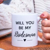 Você Será O Meu Casamento De Proposta De Bridesman