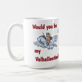 Caneca De Café Você seria meu Valhallentine?