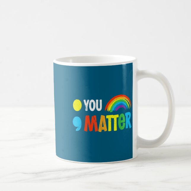 Caneca De Café Você Solidariedade Guerreiro Saúde Mental Ponto e  (Direita)