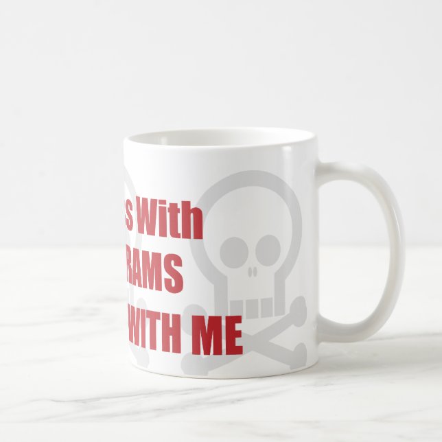 Caneca De Café Você suja com Sonograms que você suja comigo (Direita)