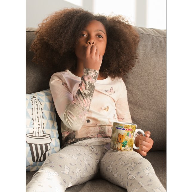 Caneca De Café Você Tem As Asas Voando Um Cachorro Pequeno E Insp (Criador carregado)