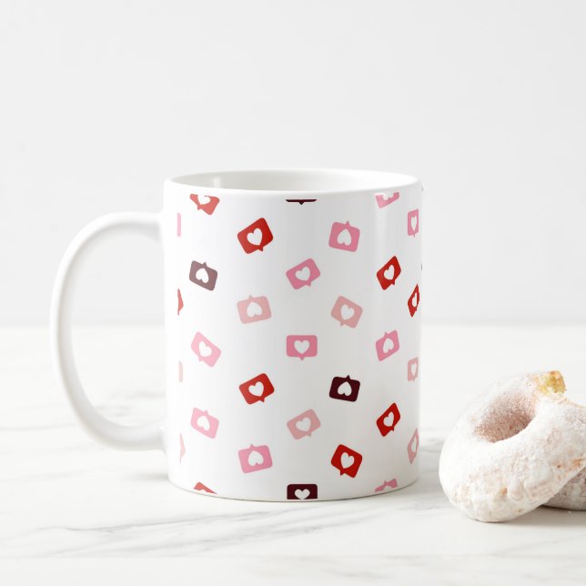 Caneca De Café Você Tem Texto De Amor (Com Donut)