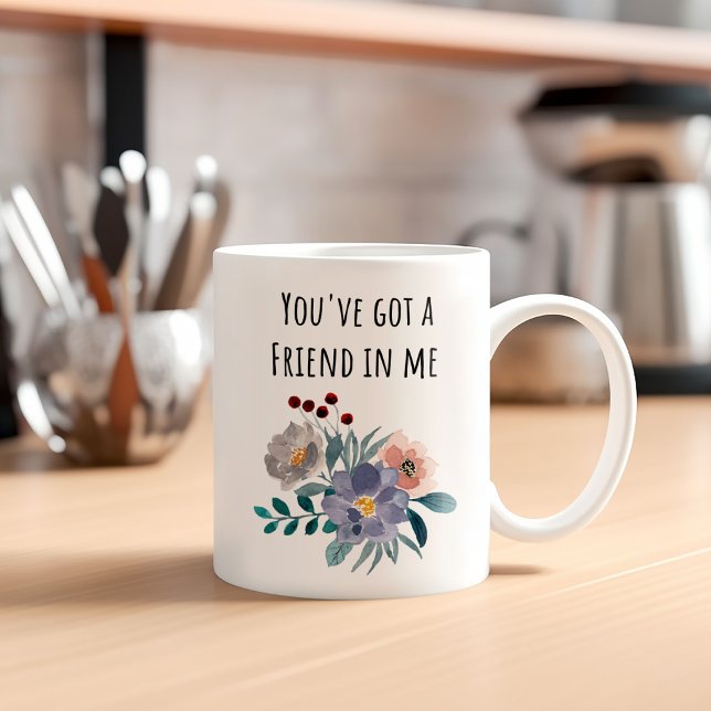 Caneca De Café Você tem um amigo na minha amizade (Criador carregado)