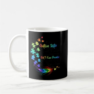 Caneca De Café Você tem uma filha autista ou um filho? Irmã