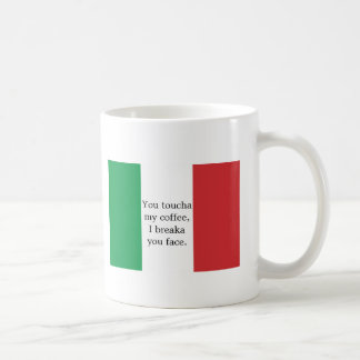 Caneca De Café Você Toucha meu café eu Breaka você enfrento a