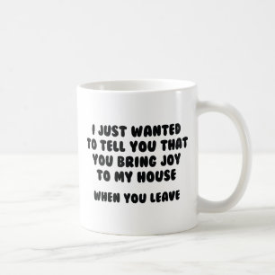 Caneca De Café Você Traz Alegria Para Minha Casa