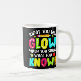 Caneca De Café Você Vai Brilhar Testes Engraçados Crianças De Pro
