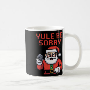 Caneca De Café Você Vai se Arrepender Papai Noel Zangado Natal Fe