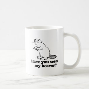 CANECA DE CAFÉ VOCÊ VIU MEU CASTOR?