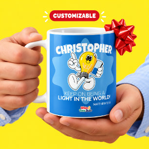 Caneca De Café Vocês São a Luz do Mundo – Mateus 5:14