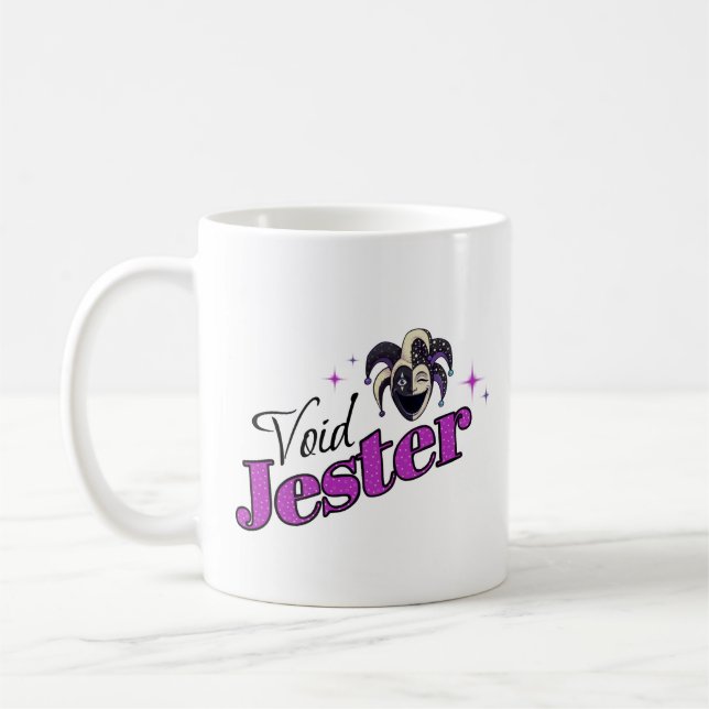 Caneca De Café Void Jester Club – Bobo do Caos Sorridente (Esquerda)