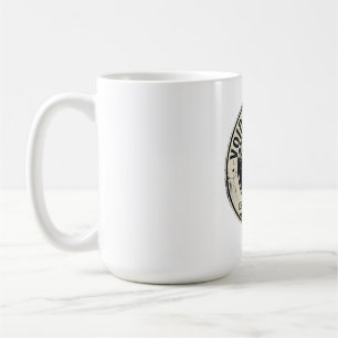 Caneca De Café Void Supply Co Logotipo Vintage de Roupas de Rua O
