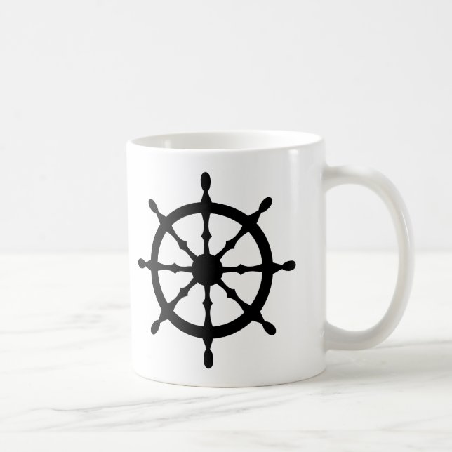 Caneca De Café volante do navio do capitão (Direita)