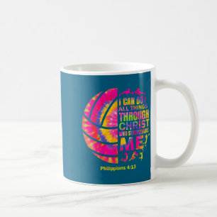 Caneca De Café Volei Feminino Adolescente Cristão Cristo Gravata