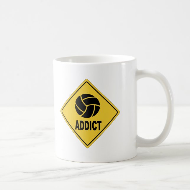 Caneca De Café Voleibol 2 (Direita)
