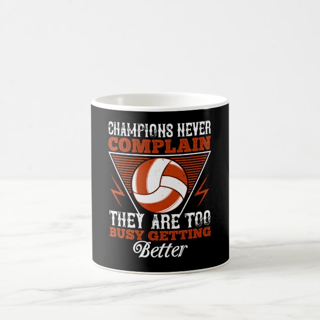 Caneca De Café Voleibol - Campeões Nunca Reclamam (Centro)