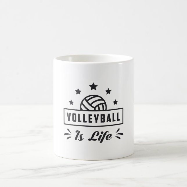Caneca De Café Voleibol É Presente De Voleibol De Praia Para Espo (Centro)