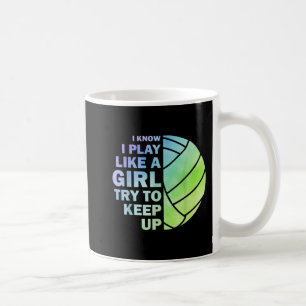 Caneca De Café Voleibol legal Para Mulheres Jovens Voleibol T