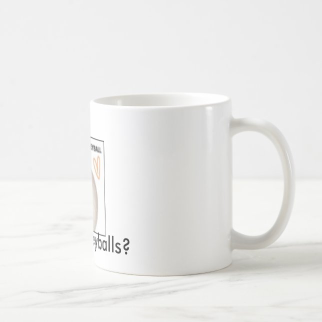Caneca De Café Voleibol obtido? (Direita)
