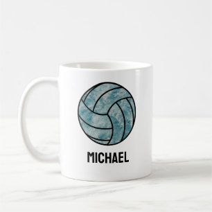 Caneca De Café Voleibol Personalizado,Presente Para Jogador De Vo