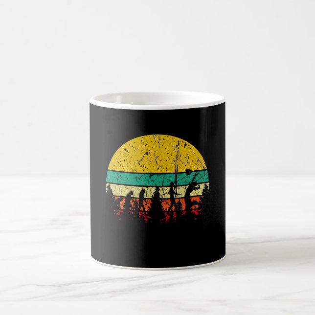 Caneca De Café Voleibol Retro (Centro)