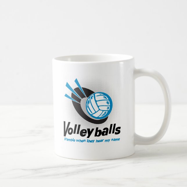 Caneca De Café VolleyChick treme (Direita)