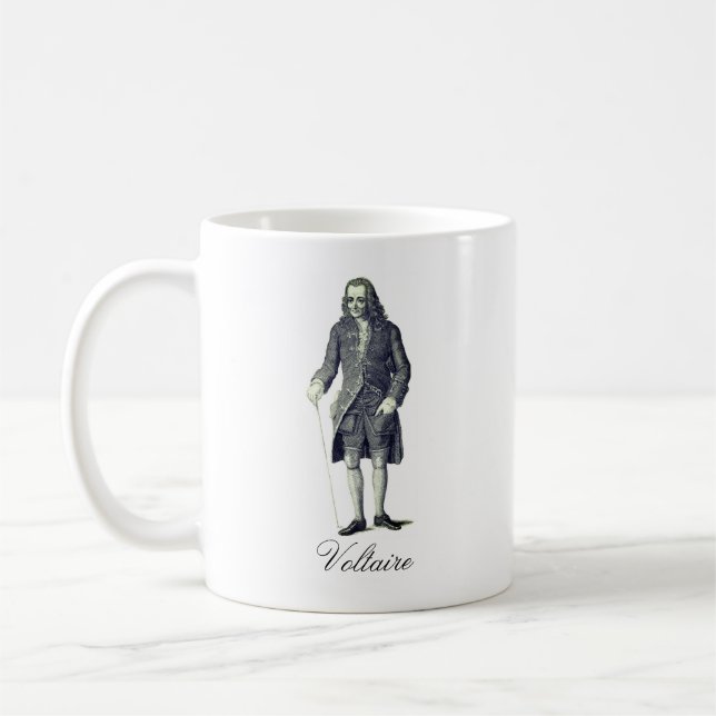 Caneca De Café Voltaire (Esquerda)