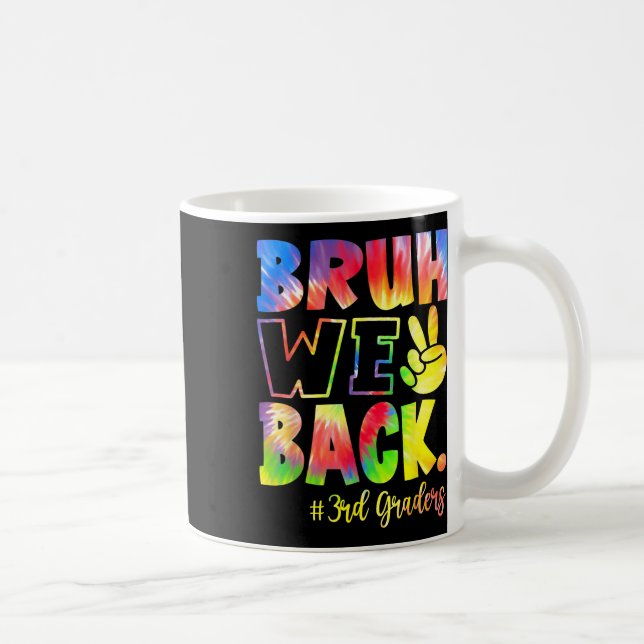 Caneca De Café Voltamos, 3ª série, terceira série de volta à esco (Direita)
