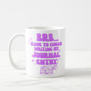 Caneca De Café Voltando, tenho que terminar de escrever minha ent