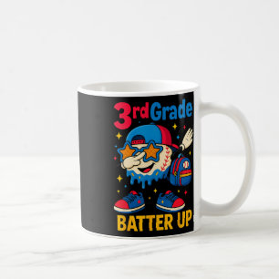 Caneca De Café Voltar à Escola Beisebol Sorvete Gotejamento Prime