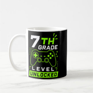 Caneca De Café Voltar às Aulas Meninos do 7º Ano Gamer Primeiro D