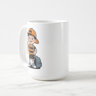 CANECA DE CAFÉ VOLTAR ÀS AULAS, PREPARE-SE PARA UMA NOVA AVENTURA