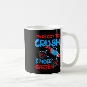 Caneca De Café Voltar às Crianças do Sexo Masculino Primeiro Dia 
