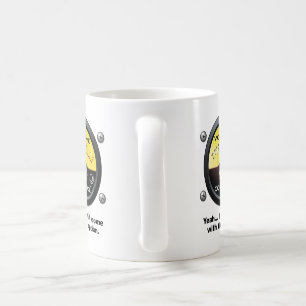 Caneca De Café Volume Control Funny Mug