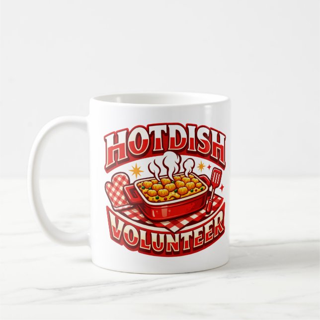 Caneca De Café Voluntário da HOTDISH (Esquerda)