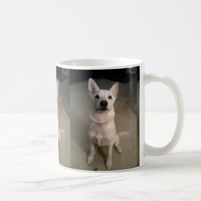 Caneca De Café vômito branco (Direita)
