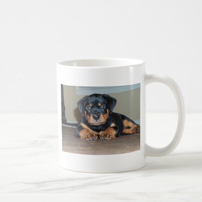 Caneca De Café Von Aufstand Rottweilers (Direita)