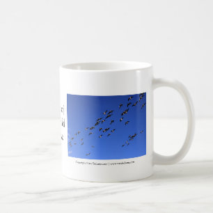 Caneca De Café Voo do Ganso Selvagem, Mug
