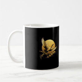 Caneca De Café Voo Dourado